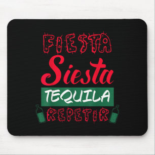 Mexican Pride Eagle Emblem Patriotic México Aztec Mouse Mat