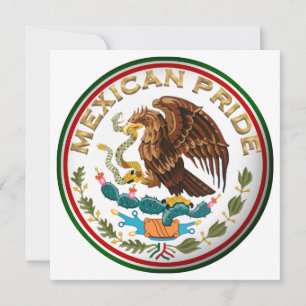 Mexican Pride (Eagle from Mexican Flag) Invitation