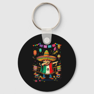 Mexican pride flag mexico roots heritage mexican key ring