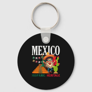 Mexican pride flag mexico roots heritage mexico key ring