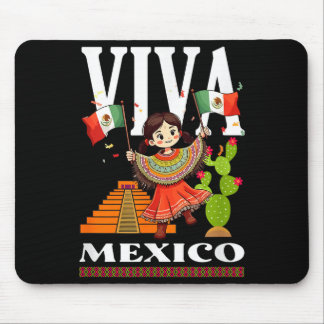 Mexican pride flag mexico roots heritage mexico  mouse mat