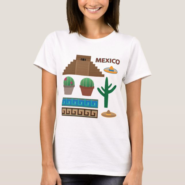 mexican pyramid T-Shirt (Front)