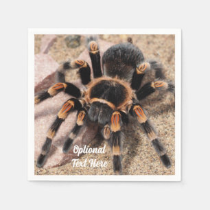 Mexican Red Knee Tarantula Spider Napkin