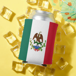 Mexican Republic Flag: 1824-1835, Santa Anna Can Cooler