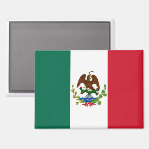 Mexican Republic Flag: 1824-1835, Santa Anna Magnet