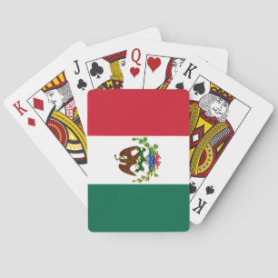 Mexican Republic Flag: 1824-1835, Santa Anna Playing Cards