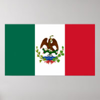 Mexican Republic Flag: 1824-1835, Santa Anna
