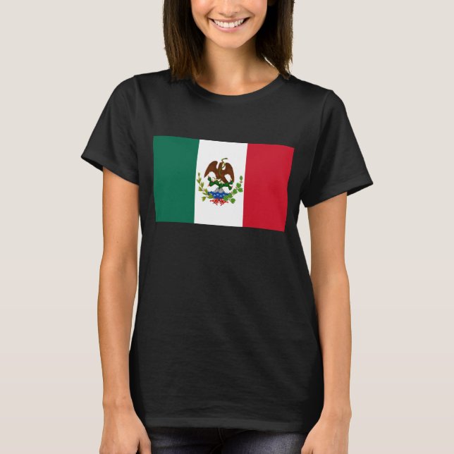 Mexican Republic Flag: 1824-1835, Santa Anna T-Shirt (Front)