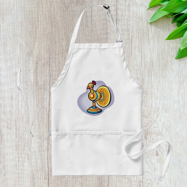 Mexican Rooster Toy Standard Apron (Creator Uploaded)