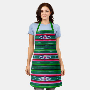 Mexican Sarape Pattern Apron