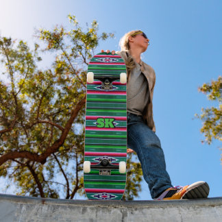 Mexican Sarape Pattern w/o Monogram Skateboard