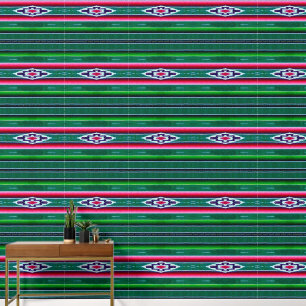 Mexican Sarape Pattern  Wallpaper