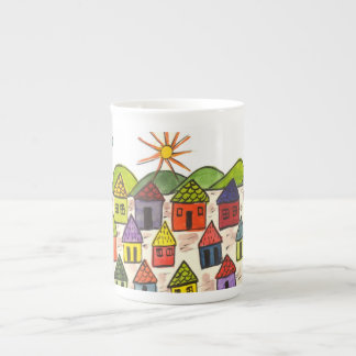 Mexican Scene Coffee Cup