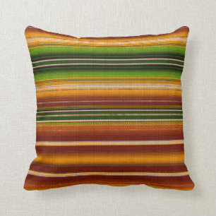 Mexican serape #1 cushion