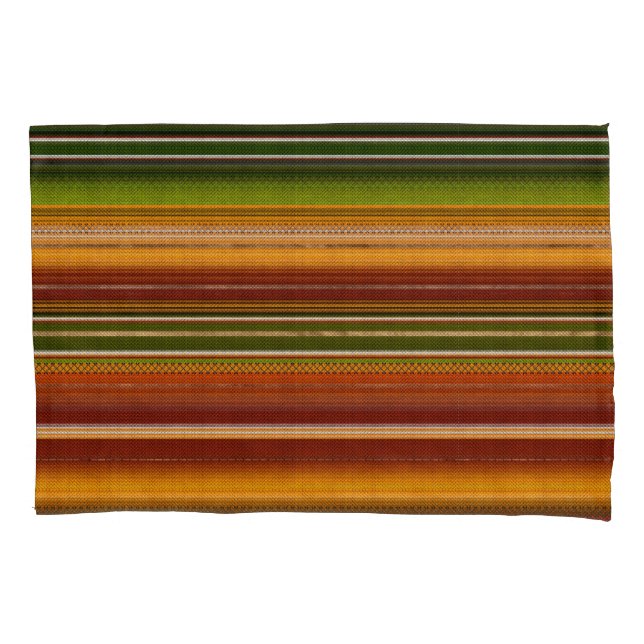 Mexican serape #1 pillowcase (Front)