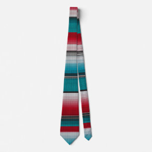 Mexican serape #5 tie