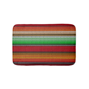 Mexican serape #6 bath mat