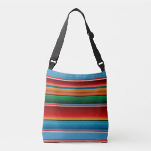 Mexican serape crossbody bag