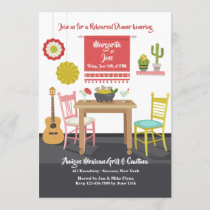 Mexican Setting Invitation