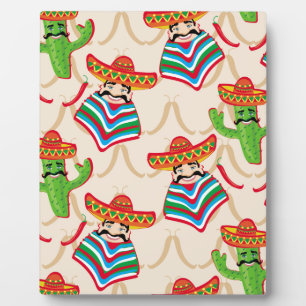 Mexican siesta plaque