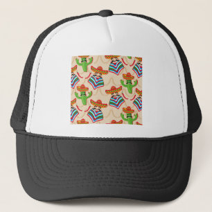 Mexican siesta trucker hat