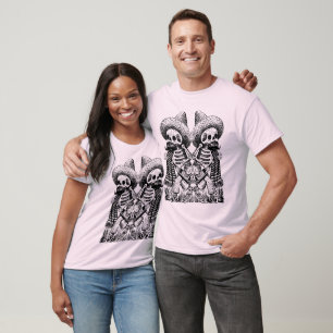 Mexican Skeleton Goth Shirt