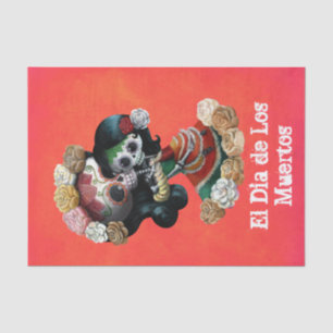 Mexican Skeleton Motherly Love Tissue Paper