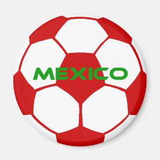 Mexican soccer ball magnet