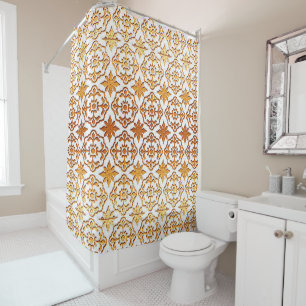 Mexican-Spanish Patterns Shower Curtain