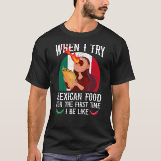 Mexican Spicy Food Meme Foodie Hot Chilly Sauce Ta T-Shirt