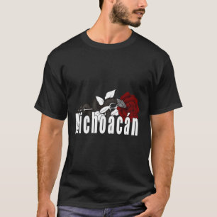 Mexican State Michoacan Rose T-Shirt