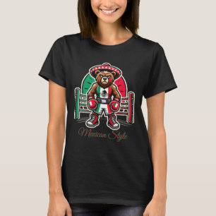 Mexican Style Mexican Boxing For Boys T-Shirt