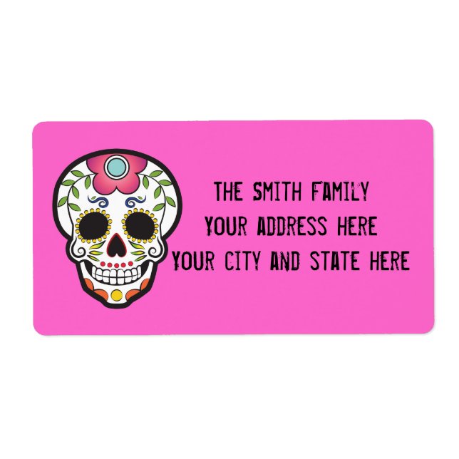 Mexican Sugar Skull (Front)