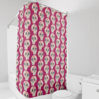 Mexican Sugar Skull Day of the Dead PInk
