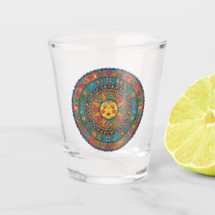 Mexican Sun Magnet Shot Glass