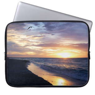 Mexican Sunrise Beach Vibes Laptop Sleeve