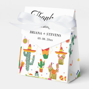 Mexican Taco Bou Love Bridal Shower Party Favour Box
