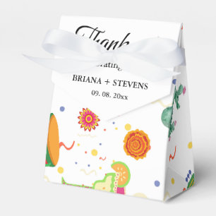 Mexican Taco Bou Love Bridal Shower Party Favour Box