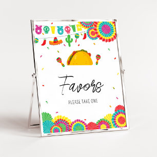 Mexican Taco 'Bout A Baby Favours Poster