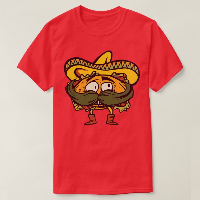 Mexican taco Classic TShirt (Design Front)