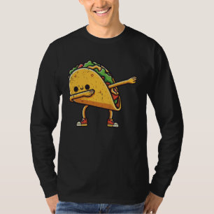 Mexican Taco Dab Cinco De Mayo Fiesta Food Men Wom T-Shirt