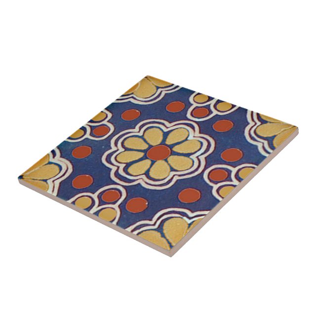 Mexican Talavera Style Tile (Side)