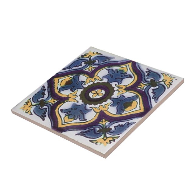 Mexican Talavera Style Tile (Side)