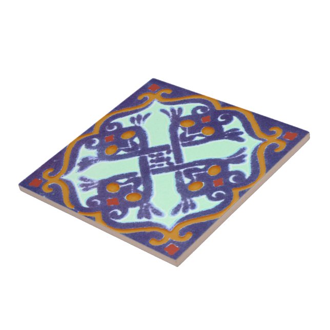 Mexican Talavera Style Tile (Side)