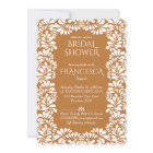 Mexican talavera terracotta bridal shower