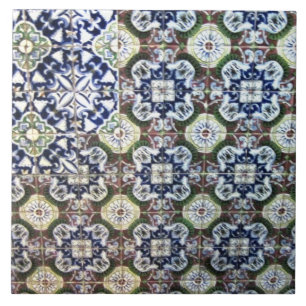 Mexican Talavera tile design