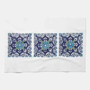 Mexican Talavera Tile Tea Towel