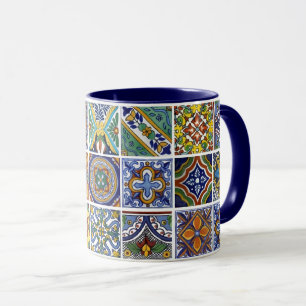 Mexican Talavera Tiles Mug