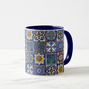 Mexican Talavera Tiles Mug