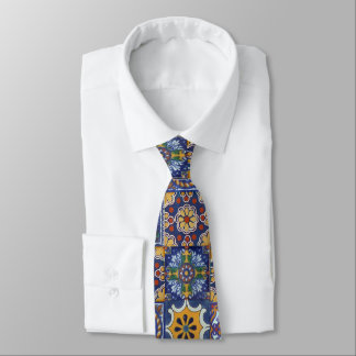 Mexican Talavera Tiles Tie